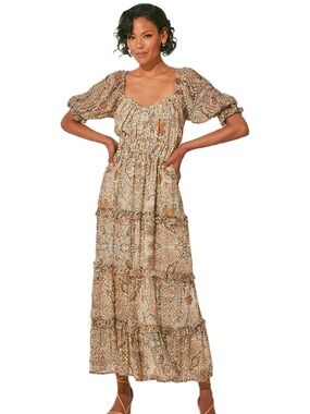Cleobella Arabella Ankle Dress in Kaleidoscope